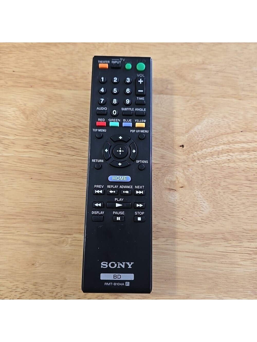 OEM Sony BD RMT-B104A Blu-Ray Remote Control BDPN460 BDPN460HP BDPS360HP BDPS560